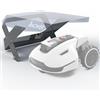 Idea Mower garage per robot tagliaerba Mobius compatibile con Mammotion Yuka, copertura contro le intemperie in policarbonato