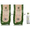 CLASSE ITALY Carbonella per Barbecue Faggio e Leccio 2 x 2,5Kg = 5KG più 1 flacone 500ml BioEtanolo in GEL - Perfetto per barbecue da tavolo senza fumo - Adatto a tutti i barbecue - Made in ITALY