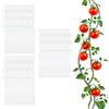 Spetebo Asta a spirale per pomodori, zincata, 110 cm, set da 60 pezzi, in metallo per piante di pomodoro, supporto per piante e pomodori, asta per fiori