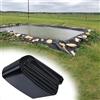 SYEUAMR Telo per Laghetto in HDPE Grande Rivestimento per Laghetto Impermeabile Fodera Laghetto Resistente alle Forature Pellicola per Laghetto per Stagni da Giardino, Piscine, Fontana