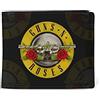 Rocksax Guns N' Roses Wallet - Logo - 13cm x 12cm x 2cm - Officially Liecensed Merchandise