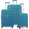 MODO BY RV RONCATO MODO by Roncato STARLIGHT 3.0 SET VALIGIE (Grande, Medio, Cabina) - Turchese