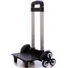 Klaisy Zaino Trolley 6 Rolling Bagagli Carrelli Carrello Pieghevole Carrello Multifunzionale Mano Carrello per Borse Scuola Borsa Pet, Uno
