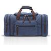 FANDARE Borsa da Sportiva Uomo/Donna Gym Borsa Tote da Viaggio Weekend Overnight Outdoor Camping Borsetta Boston Borsa a Tracolla Traspirante Tela Blu