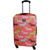 BERTOO XL XXL Coprivaligia Elastico Stampa Cane Rosa Protezione Bagagli Antipolvere Lavabile per Bagagli da 29 a 32 pollici