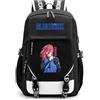LKY STAR Anime Blue Lock Sacchetto di Scuola Daypack Zaino Viaggio Backpack da Scuola Zainetti per Ragazze Donna