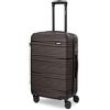 REDOLZ Articolo originale Essentials 16, marrone, Koffer M (67 cm), Custodia rigida per check-in