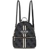 GUESS zaino per il tempo libero Manhattan II Large Backpack Coal Logo grigio scuro