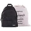 Colourbook Zaino Casual Elite 23 Litri Lùmina Viola - Zainetto Antistrappo con Zip Scorrevoli e Schienale Ultra Imbottito, 41x31x16 cm