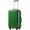 HAUPTSTADTKOFFER - Bagaglio a mano Rigida Alex, TSA, Taglia 55 cm, 42 Litri, Colore Verde