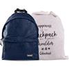 Colourbook Zaino Casual Elite 23 Litri Kinetic Blu - Zainetto con Cuciture Rinforzate, Zip Anti-Inceppamento e Schienale Ergonomico Imbottito, 41x31x16 cm