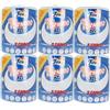 Foxy Tornado Blu Carta Multiuso, 1 Kg di carta (ciascuna), 340 servizi per ogni rotolo, Certificazione PEFC,Confezione riciclabile prodotta con plastica riciclata- 6 pezzi