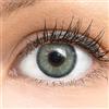 GLAMLENS Lenti a contatto colorate grigio Bella Gray - mensili - con porta lenti a contatto -grigie naturali in silicone idrogel - 2 pezzi - DIA 14.20 - senza correzione 0.00 diottrie lente a contatto