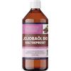 Nakobe Olio di jojoba biologico spremuto a freddo, 500 ml, olio di semi di simmondsia chinensis per cosmetici, cura del cuoio capelluto e dei capelli, nativo, vegano, Nakobe