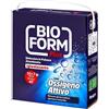 BIOFORM 4 PZ BIOFORM PLUS IGIENIZZANTE CON OSSIGENO ATTIVO DETERSIVO BUCATO LAVATRICE IN POLVERE FUSTO 50 E 7 LAVAGGI KG 3 [TOTALE 12 KG]
