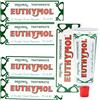 Euthymol RHEJO Pacchetto dentifricio con dentifricio originale 75 ml x 4, senza fluoro, antiplacca, antibatterico, protezione dalla carie, rinfrescante alla menta, cura quotidiana dello