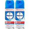 Napisan Spray Disinfettante Milleusi Fragranza Fresco Pulito per Tessuti e Superfici Elimina Batteri Funghi Virus Rimuove Cattivi Odori Ideale per Bagno Cucina Divani Materassi - 2 Flaconi da 400ml