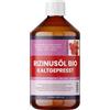 Nakobe Olio di ricino biologico 1000 ml - 100% spremuto a freddo & puro - Per capelli, unghie, ciglia e pelle - Vegano, senza additivi - Nakobe