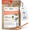 CLOVY Percarbonato Di Sodio Puro 100% 4,5 Kg | Percarbonato Di Sodio Sbiancante Per Bucato E Lavatrice | Percarbonato Puro In Polvere | Sacco In Kraft Riciclabile | Made For Eco Cleaning