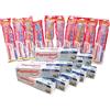 Pepsodent Kit 20 Pezzi Pesodent - 10pz Dentifricio Backing Soda + 10pz Spazzolini