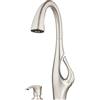 Pfister Indira Spot Defense - Rubinetto da cucina estraibile a 1 maniglia in acciaio inox