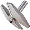 Trend Frese per Pannelli Smussati con Cuscinetto, 1/2 86mm, 15° 12,7mm | Fresa guidata con cuscinetto per grandi profili a smusso, angolo 15°, lunghezza taglio 12,7 mm, gambo 1/2 (18/80X1/2TC)
