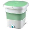 MUVLUX Lavatrice Pieghevole Lavatrice Portatile - Mini Lavatrice Pieghevole, lavatrici compatte for Piccoli Oggetti, Lavatrice Portatile 2 in 1 Mini Lavatrice Portatile (Grande capacità) (Color : B)