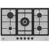 Beko Piano cottura a gas da Incasso 5 Fuochi (Wok) larghezza 75 cm - HIAW75225S