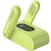 JITEM Asciuga scarpe portatile Asciuga scarponi pieghevole con timer e rastrelliera regolabile a 360° Scalda scarpe silenzioso con compresse per aromaterapia per stivali e guanti da lavoro