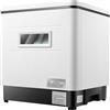 Zoobotanica Mini lavastoviglie, 800 W, lavastoviglie da tavolo per 6 coperti, lavastoviglie autoportante, con riempimento automatico dell'acqua, nessuna installazione, per appartamenti, dormitori e campeggio