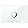 Elica; Piano cottura con cappa aspirante NIKOLATESLA SWITCH WH/F/83; Color: vetro bianco