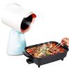 Generic Cappa aspirante portatile da cucina per interni, mini cappa aspirante - Cappa salvaspazio bianca da tavolo con avvio a un pulsante e multi filtrazione per ventola di scarico della cucina con filtro