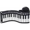 Generico TASTIERA PIEGHEVOLE RICARICABILE USB PIANOFORTE PORTATILE A BATTERIA CON 49TASTI