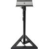 Ibiza SST02 - Ibiza - Colonna di sostegno multiuso regolabile da 78-130cm, max - SST02 - LTC. 20kg con due set di piedi, gomma e/avanzato per gravidanza, giochi di luce, proiettore, ecc