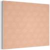 MuchoWow© Decorazioni Casa 80x60 cm Pannelli Acustici Fonoassorbenti Parete Pannello Fonoassorbente Decorativo Insonorizzanti Per Pareti Isolante Acustico Modello - Arancione - Linee