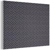 MuchoWow© Pannelli Decorativi Fonoassorbenti 40x30 cm Parete Quadri Isolamento Acustico Fonoassorbente Isolante Fonoisolanti Pannello Decorativo Insonorizzanti Plaid - Motivo - Spina di pesce