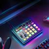 Goshyda Mixer Audio da Gioco, Scheda Audio Live Bluetooth RGB in Streaming con Regolazione del Volume, Effetti Sonori Personalizzabili, per Giochi di Registrazione Podcast