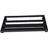 Sorandy Pedaliera per Chitarra, Pedalboard Stomp in Lega di Alluminio, Pedale Effetti con Pedali in Silicone e Chiusura a Nastro per Chitarristi Band Performances