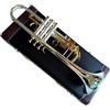 DJYUIOT Ensemble Di Trombe Standard Strumento Supertromba Professionale In Sib Con Accordatura A Superficie Placcata In Ottone Dorato E Argento