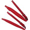 Generic Cinghie di Fisarmonica, Cinturini per la Fisarmonica PU Multi Colori Resistenza all'usura Regolabile Cinte di Spalle Accessori Cingcio di per Adulti per 16-120 Bassi (rosso)