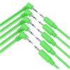 ExcelValley - 5-Pack Cavi Ibridi Modulari Patch Mono TS 3,5mm 1/8Eurorack Synth Sintetizzatore [Verde - 15cm 6]
