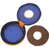 Hoement Campana Immagazzinaggio Media Meditazione Custodia Nepalese da per a di Cerniera 10 Cm, Borsa Portaoggetti per Piatti Tingsha, Scatola Portatile per Strumenti di Percussione Mano