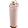 Generisch con cannuccia, 750 ml, con rivestimento in ceramica, borraccia diretta rivestita in ceramica, con coperchio, per attività all'aperto, casa, auto, campeggio, palestra, allenamento