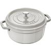 STAUB Casseruola rotonda al tartufo bianco, misura 24 cm