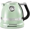 Kitchenaid Bollitore ad acqua 1,5 Litro - Artisan - Bollitore in acciaio inox con indicatore di temperatura - 2400W - Colore Pistacchi