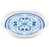 Guzzini - Table Decor, Vassoio tondo in melamina BLUES con manici - Colori vari, 46x40x6 cm - 28196552