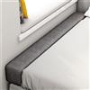 ZCXRYFL Lino Riempitrice per letto Gap Filler Cuscino Riempitivo per testata, Estensore per materasso per Testiera matrimoniale singolo, Riempitivi distanziatori tra materasso e parete(170x15x12cm/67x6x5in,#1
