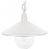 SOVIL ILLUMINAZIONE LAMPADA SOSPENSIONE IN ALLUMINIO PER ESTERNO BIANCO MOD. SPECTRE 15902