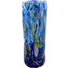MurArt Vaso in Vetro di Murano DECORO MG da 1000 ml Alt 24CM In Vetro soffiato, Lavorato a Mano artigianalmente Made in Italy B1