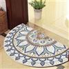 Guest Ruyunlai Tappeto Tappeti Zerbino Zerbini Tappetino Ingresso Interno Da Stuoie Per Entrata Casa Esterno Simpatico Grandi Personalizzati fiamma blu 50x80cm